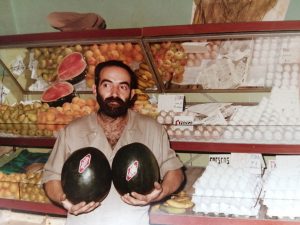 Miguel Ángel en los 80.