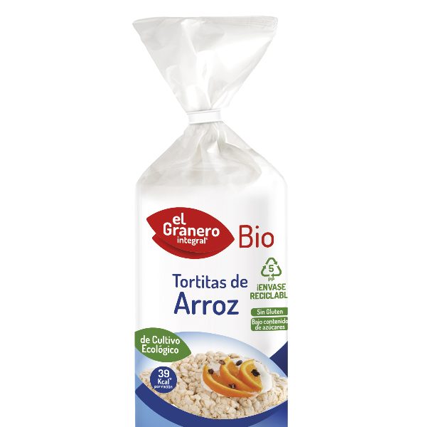 Tortas de arroz integral